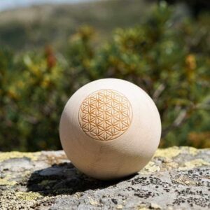 zirbenkugel blume des lebens